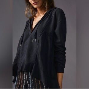 nwt anthropologie  the sapphire hoodie